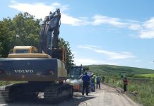 Lucrări de modernizare finalizate pe drumul județean DJ 161E, spre Valea Caldă