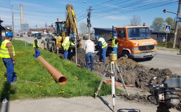 O nouă conductă de refulare pentru modernizarea rețelei de canalizare din zona Tetarom III