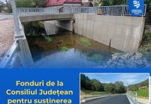 Aproape 800 000 de lei, contribuție de la bugetul de stat, pentru trei poduri din județul Cluj