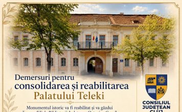 Investiție de peste 67 de milioane de lei pentru salvarea și restaurarea Palatului Teleki