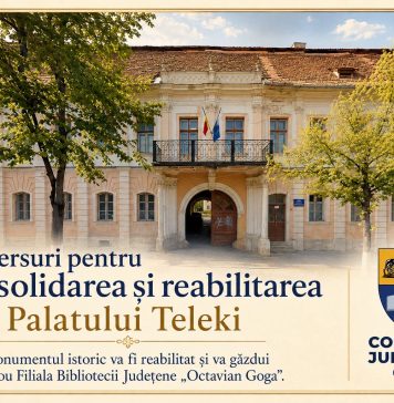 Investiție de peste 67 de milioane de lei pentru salvarea și restaurarea Palatului Teleki