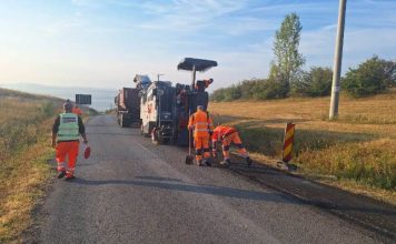 Reparații pe drumul județean Turda – Lita