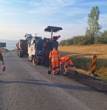 Reparații pe drumul județean Turda – Lita