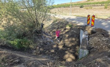 Consiliul Județean execută lucrări de întreținere pe sectorul de drum Mociu – Chesău