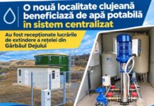 Peste 6,3 milioane de lei pentru extinderea rețelei de apă din comuna Cășeiu: Satul Gârbăul Dejului a fost racordat la sistemul centralizat