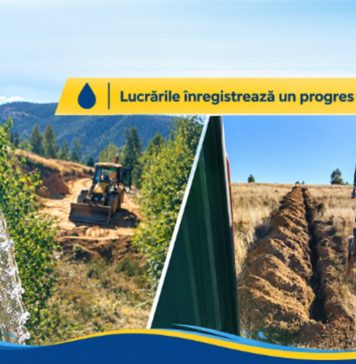 Soluție durabilă împotriva secetei la Rîșca: Proiectul de îmbunătățire a rețelei de apă a ajuns la un progres de 80%