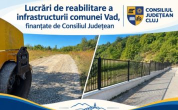 Infrastructura comunei Vad, modernizată după pagubele provocate de ploile torențiale: Proiecte finalizate pentru drumuri și siguranța școlii locale