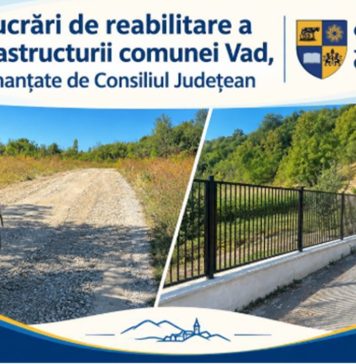 Infrastructura comunei Vad, modernizată după pagubele provocate de ploile torențiale: Proiecte finalizate pentru drumuri și siguranța școlii locale